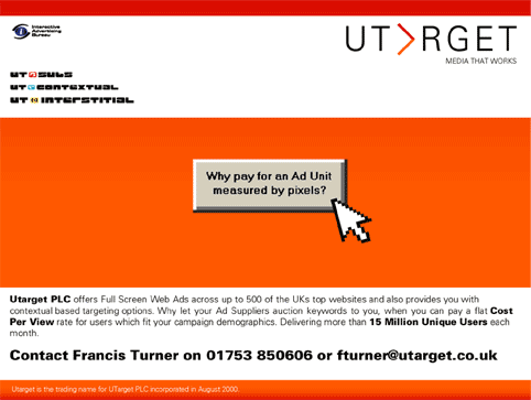 UTarget advert